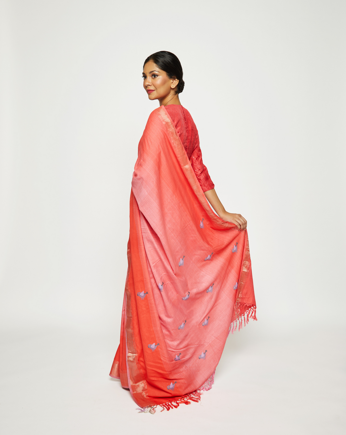 VAISHALI Handwoven  Eri Silk Saree