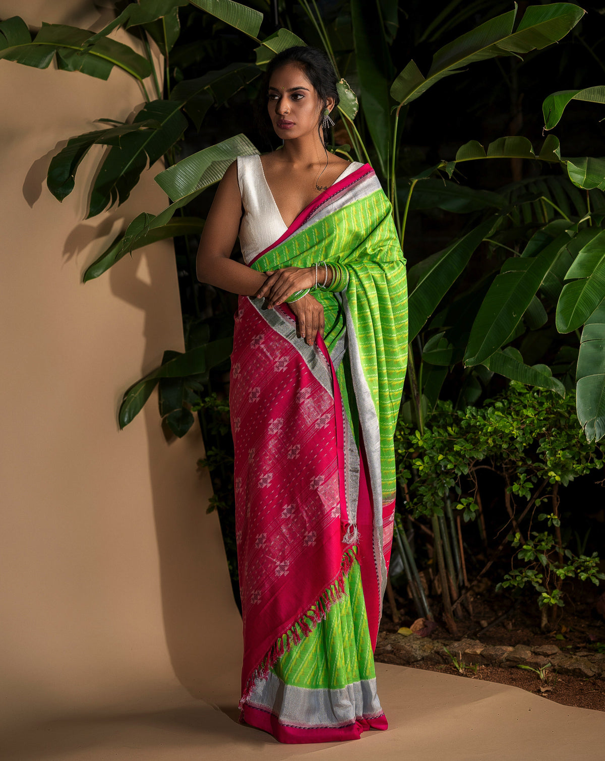 SURABHI Eri Ikat Saree