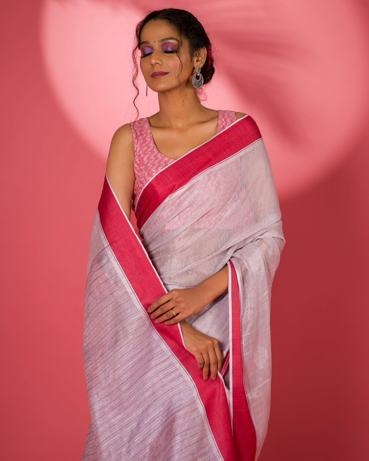 Binita Eri Silk Lightweight Sari