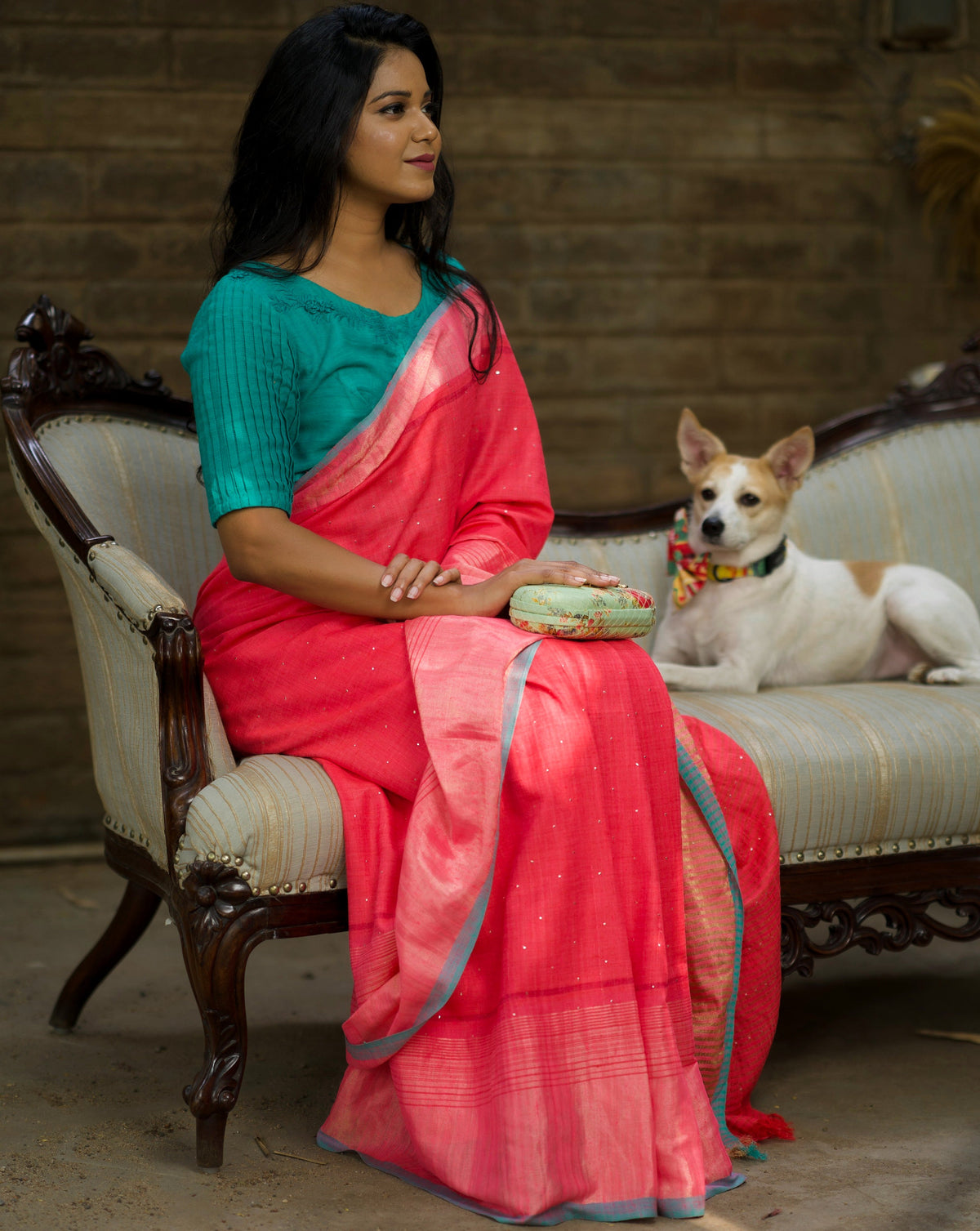 SPARKLE IN MY EYE - POPPY ERI SILK SAREE