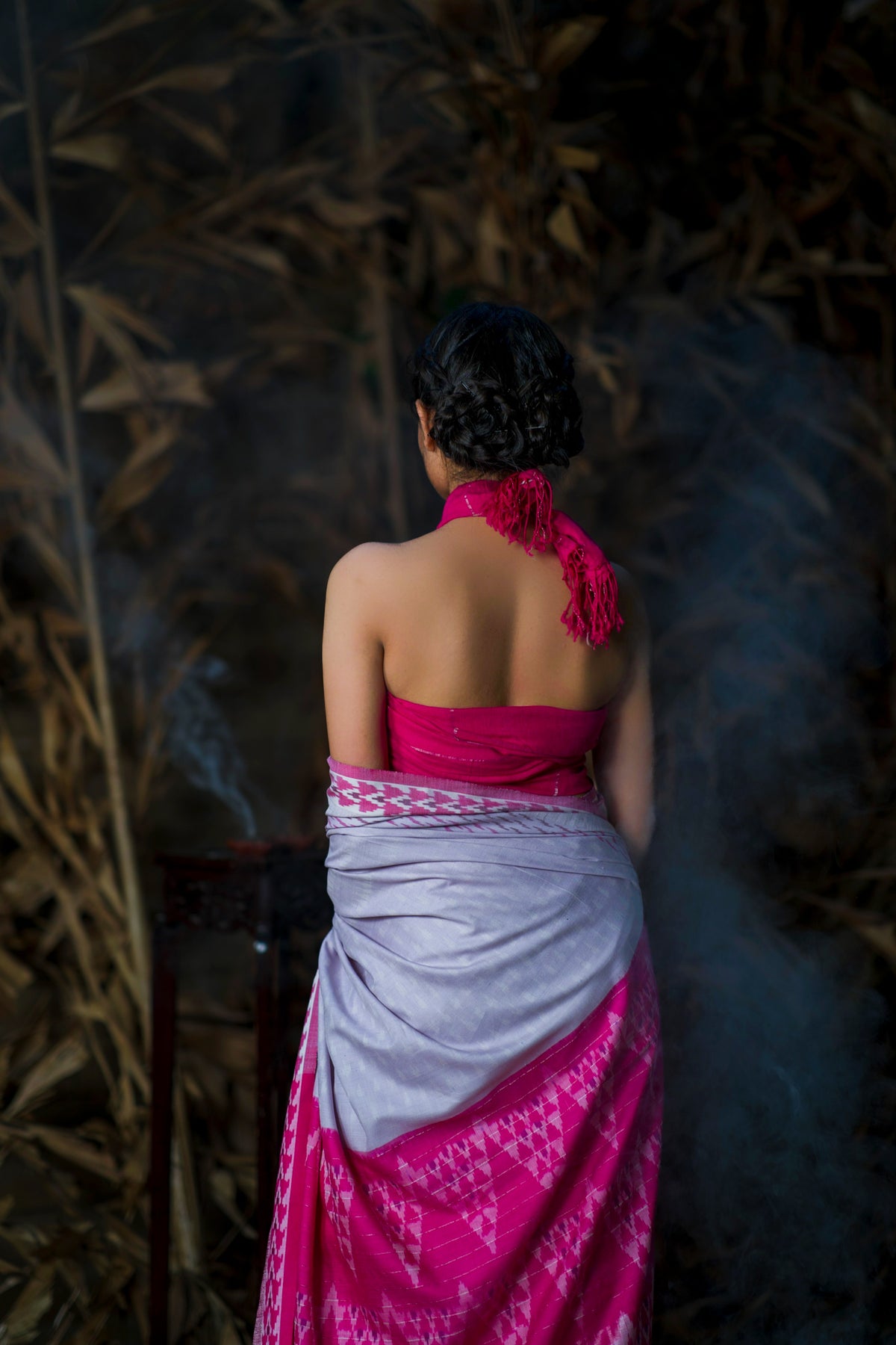 LILAC MAGIC ERI SILK SAREE