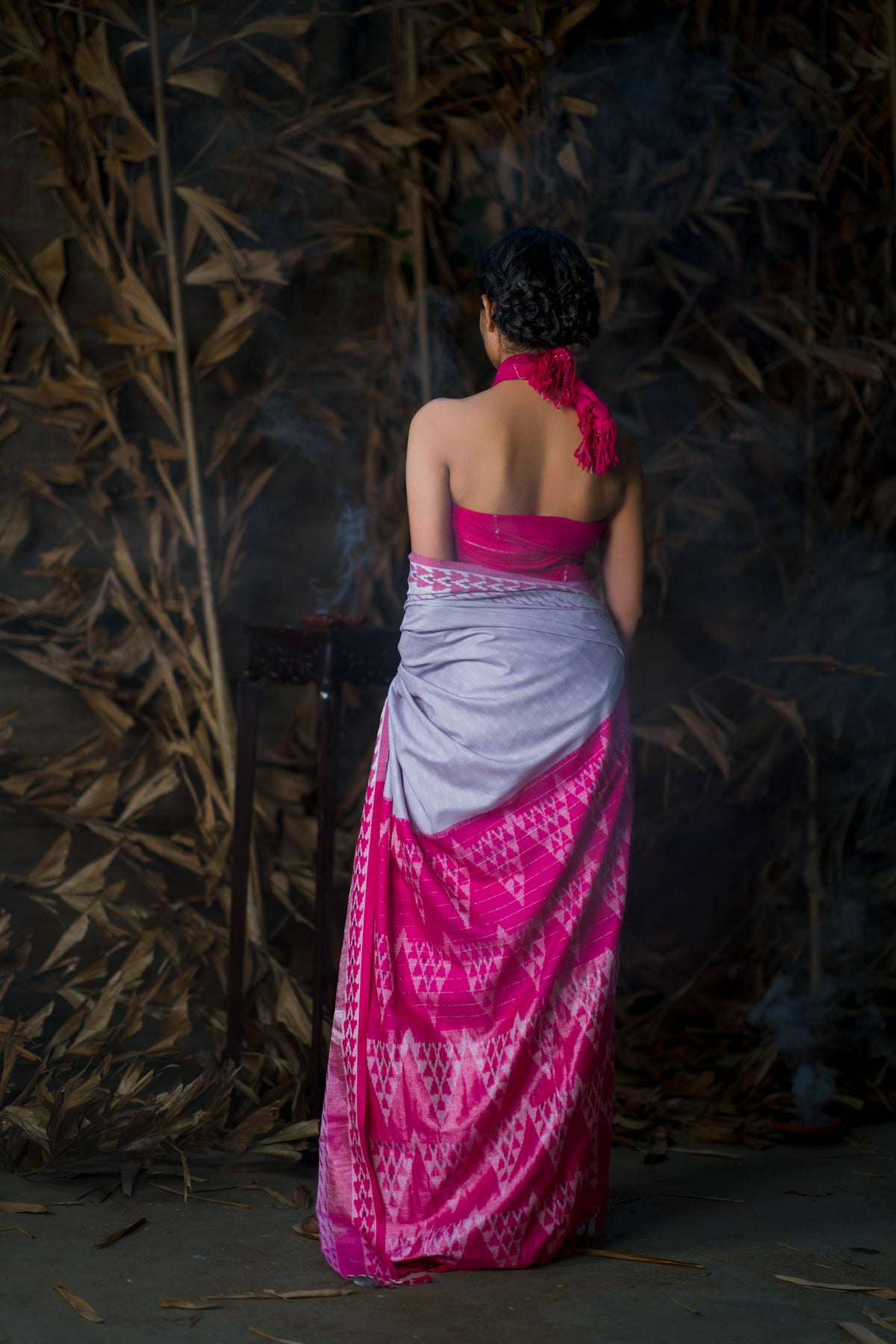 LILAC MAGIC ERI SILK SAREE