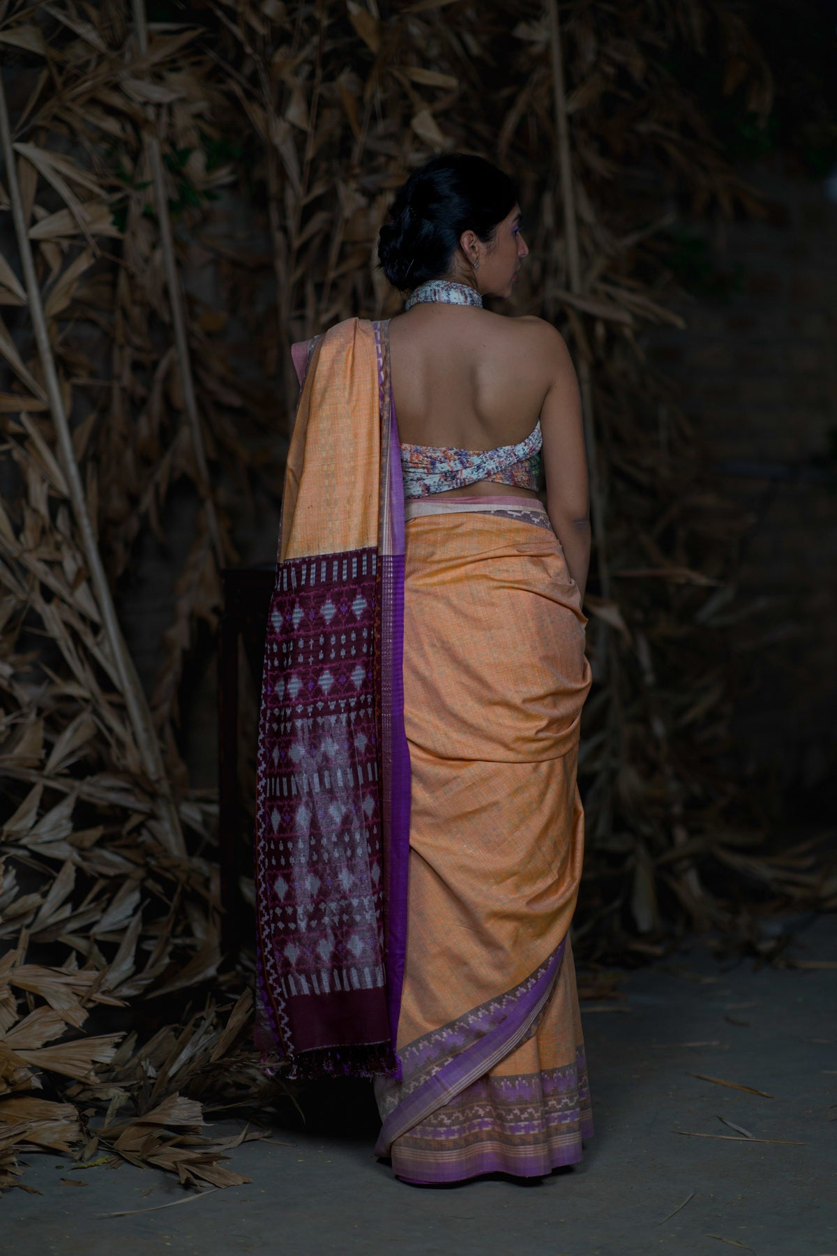 IT'S PEACHY! ERI SILK SAREE